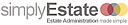 the simplyEstate logo contains the name with three overlapping circles in red, blue and yellow colours to symbolise an integrated process and progress