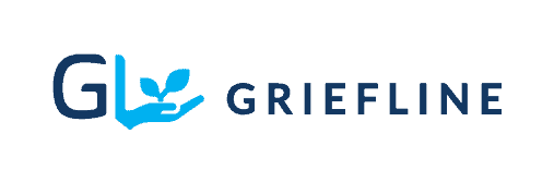 blue logo of griefline to provide executors and family members with bereavement assistance after a loss in Perth Western Australia WA Sydney New South Wales NSW Melbourne Victoria VIC Brisbane Queensland QLD