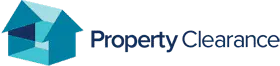 blue and turquoise logo of property clearance to help with Deceased Estate house clearance in Perth Western Australia WA Sydney New South Wales NSW Melbourne Victoria VIC Brisbane Queensland QLD
