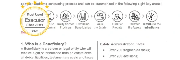 a snippet of a guide to help beneficiaries understand their rights and what the deceased estate administration involves