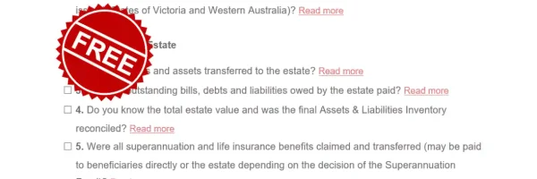 snippet of the simplyEstate executor and administrator handbook summary to successfully administer finalise and distribute a deceased estate in australia